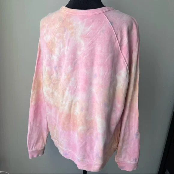 Universal Thread Pink and Orange Tie-Dye Sweatshirt - XL - Picture 3 of 4
